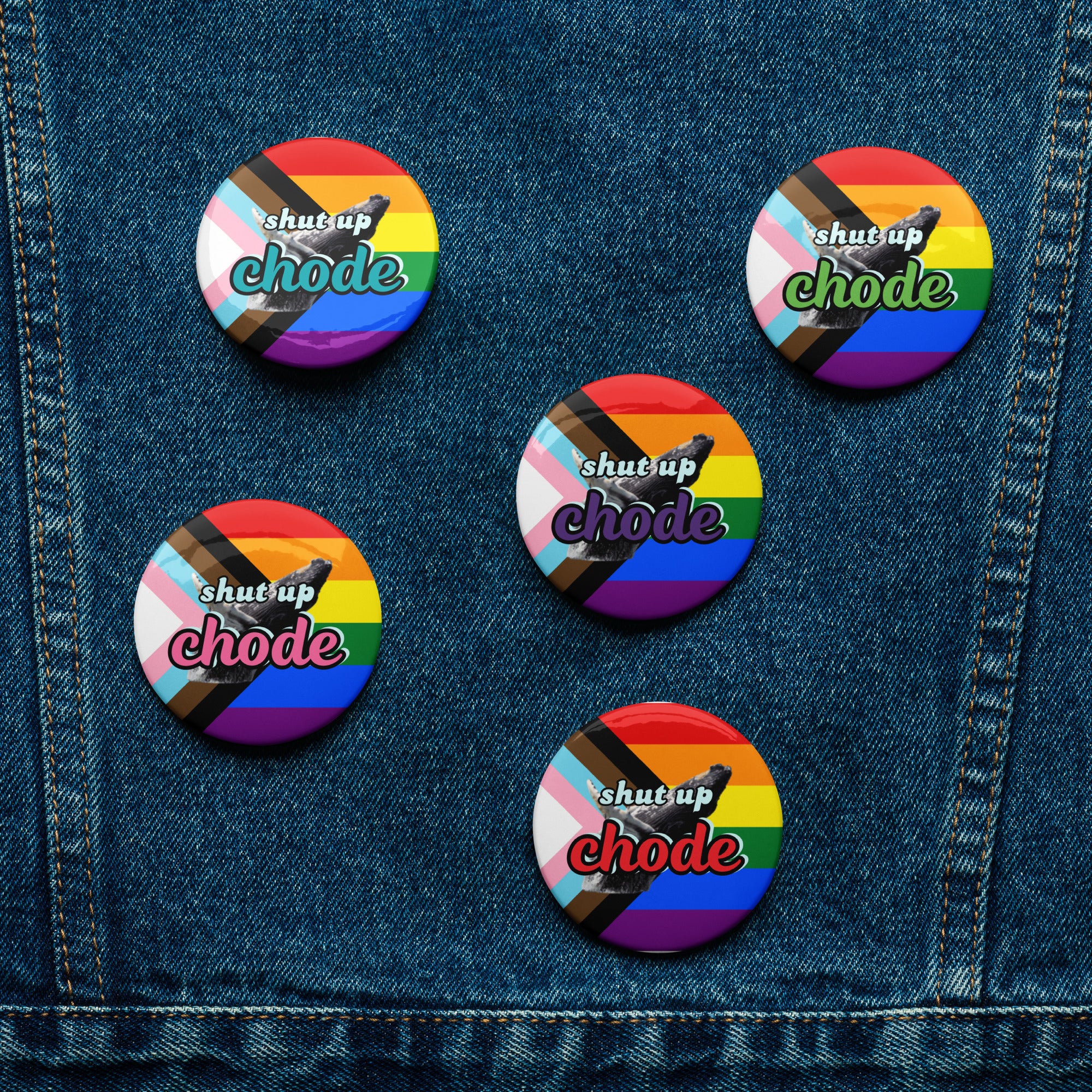 Chode Sticker shut up chode pride merch – A Whale Fact