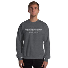 Load image into Gallery viewer, absolutely probably crewneck sweatshirt