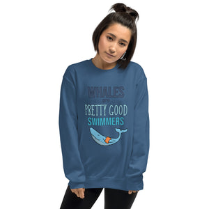 PRETTY GOOD SWIMMERS crewneck sweatshirt