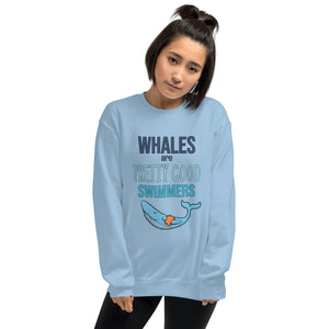 PRETTY GOOD SWIMMERS crewneck sweatshirt