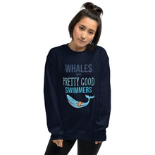 Load image into Gallery viewer, PRETTY GOOD SWIMMERS crewneck sweatshirt