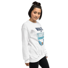 Load image into Gallery viewer, PRETTY GOOD SWIMMERS crewneck sweatshirt