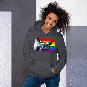 shut up chode pride hoodie