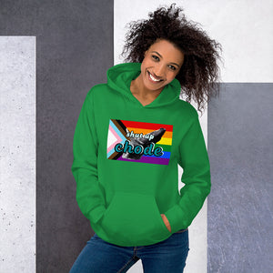 shut up chode pride hoodie