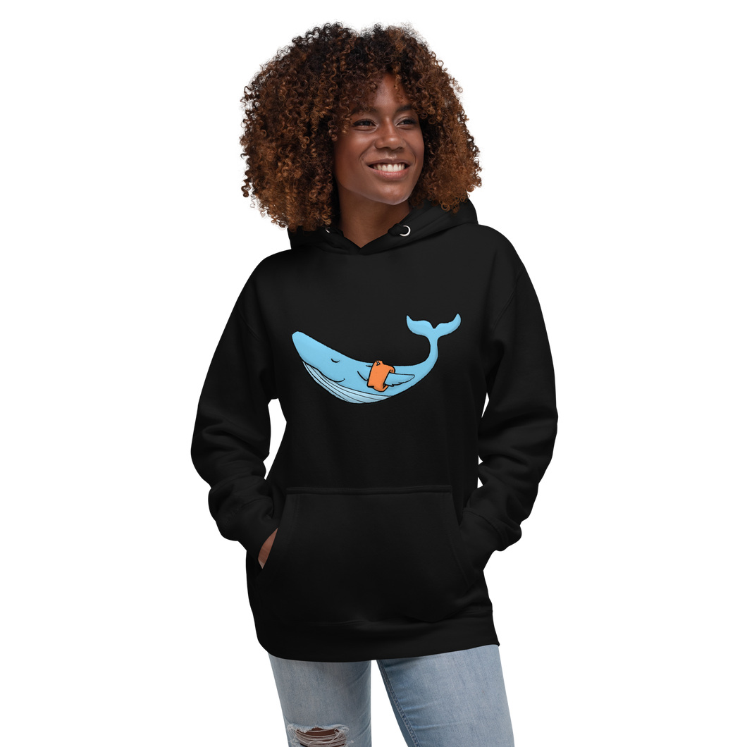 FLOATIE WHALE hoodie