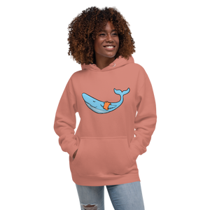 FLOATIE WHALE hoodie