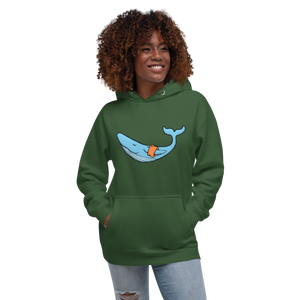 FLOATIE WHALE hoodie