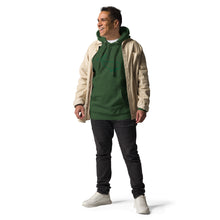 Load image into Gallery viewer, BIG WHALE HOODIE - GREEN STITCH - EMBROIDERED