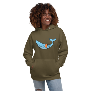 FLOATIE WHALE hoodie